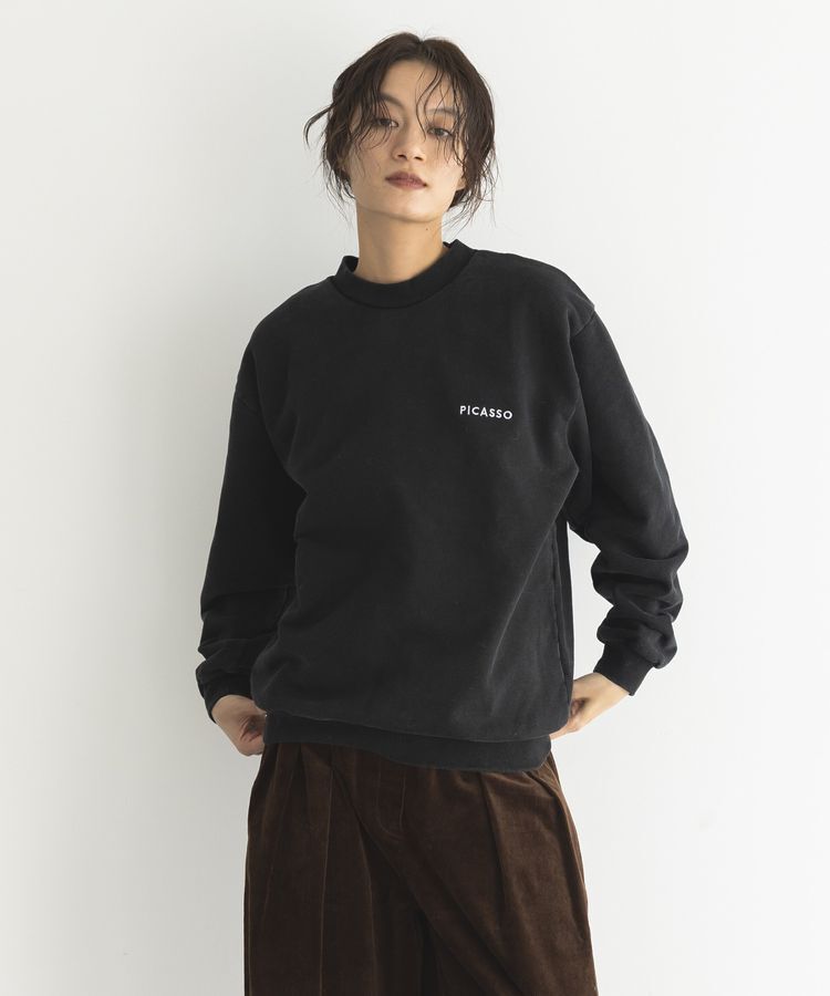 GARAGE OF GOOD CLOTHING「PICASSO WORK PHOTO SW TOP」|スウェット・ジャージ|Black