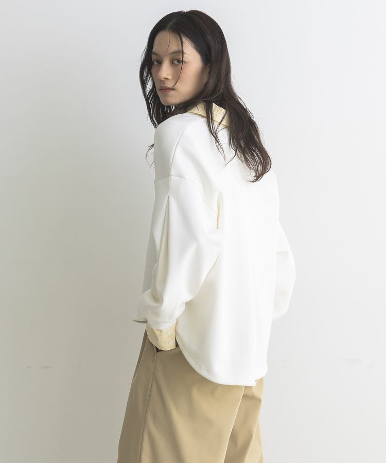 GARAGE OF GOOD CLOTHING「レイヤード風クレリックプルオーバー」|スウェット・ジャージ|