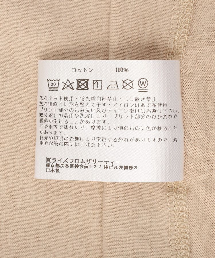GARAGE OF GOOD CLOTHING「【AMERICANA】ラフィー丸胴プリントT【日本製】」|Tシャツ・カットソー|