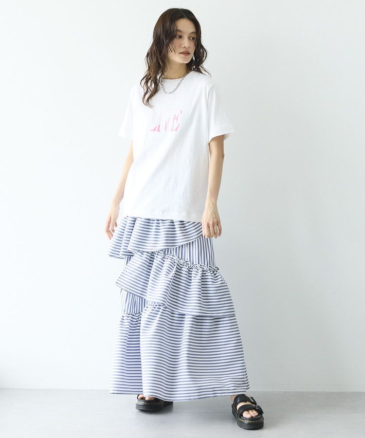 GARAGE OF GOOD CLOTHING「【AMERICANA】ラフィー丸胴プリントT【日本製】」|Tシャツ・カットソー|