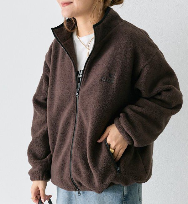  「両面フリースフルジップジャケット」|テーラードジャケット|