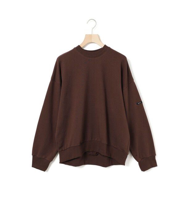 MidiUmi「MidiUmi ワイドスウェットプルオーバー」|Tシャツ・カットソー|ブラウン