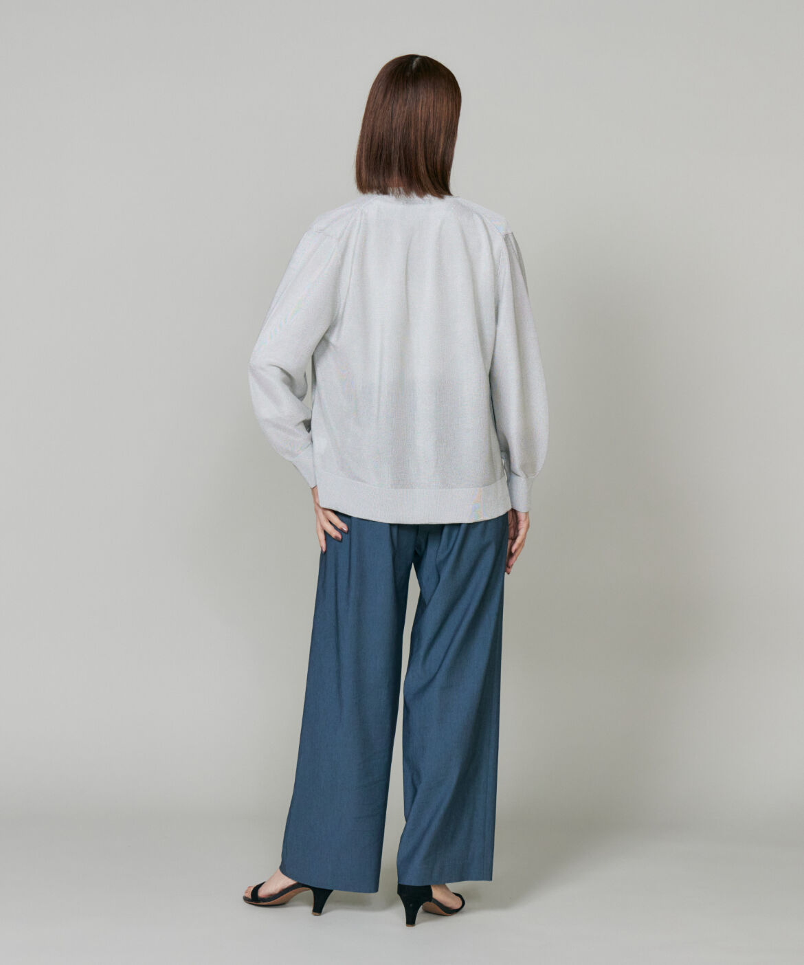 Le Souk「Vネックカーディガン」|カーディガン|