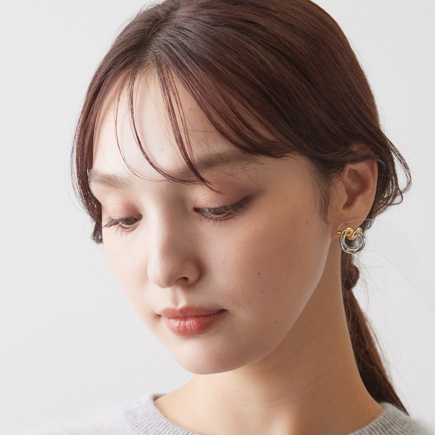 DRESSTERIOR「ノットデザインピアス」|ピアス|