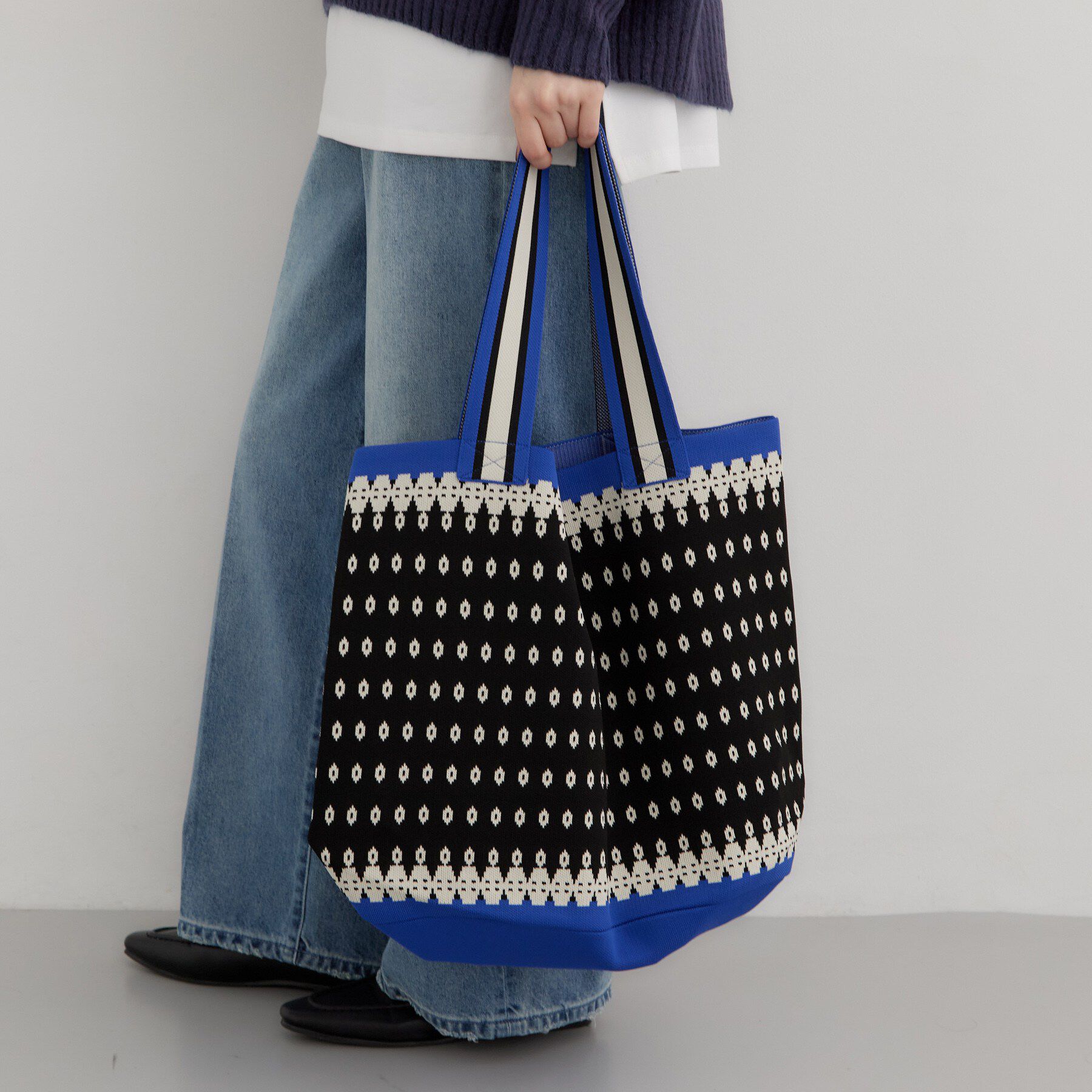 THE SHOP TK「ニットトートBAG」|トートバッグ|
