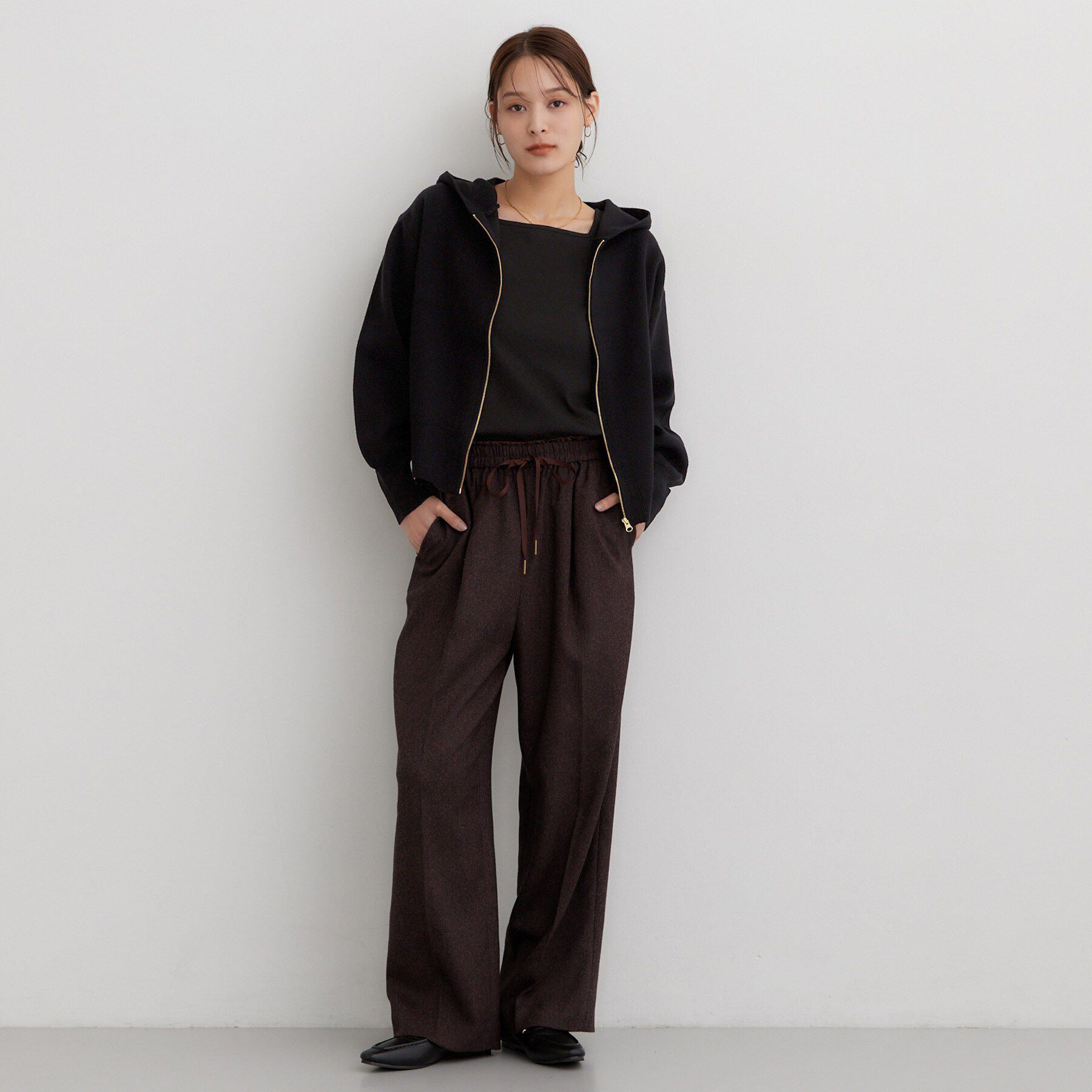 THE SHOP TK「KINOCO フードパーカー」|パーカー|