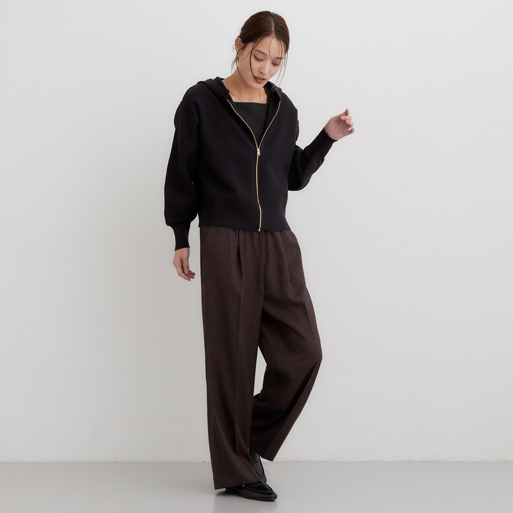 THE SHOP TK「KINOCO フードパーカー」|パーカー|