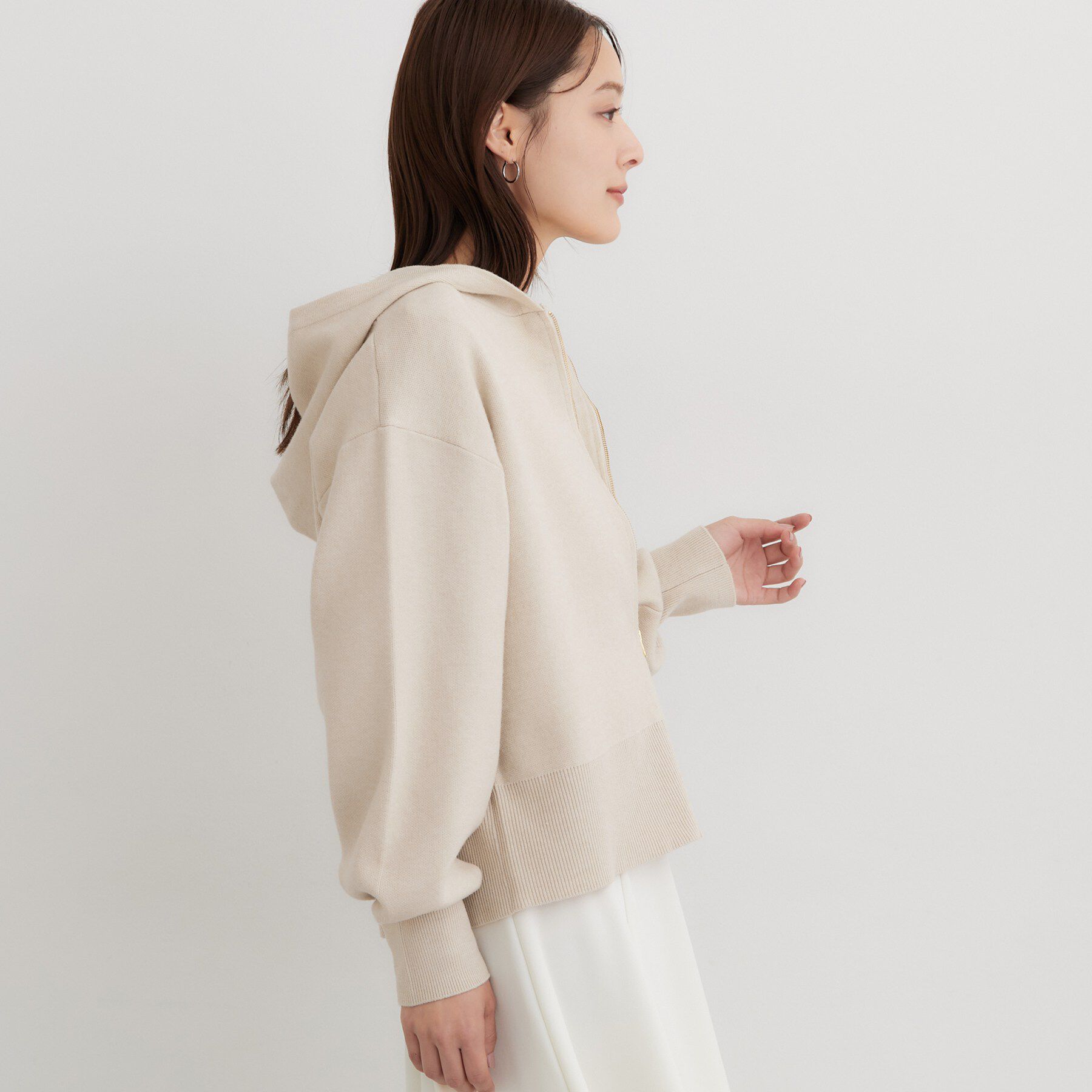THE SHOP TK「KINOCO フードパーカー」|パーカー|