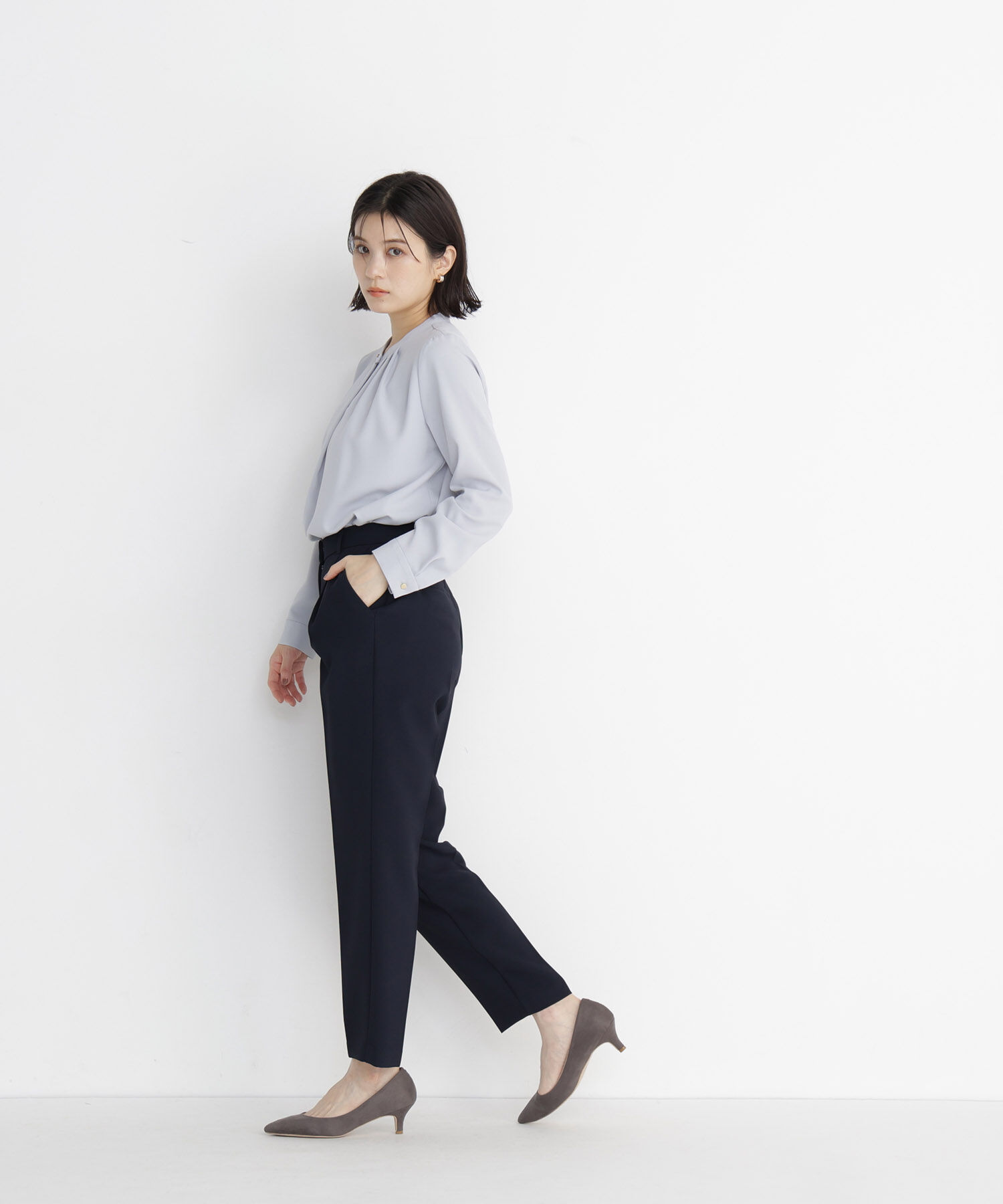  「フロントタックブラウス 26AW」|シャツ・ブラウス|