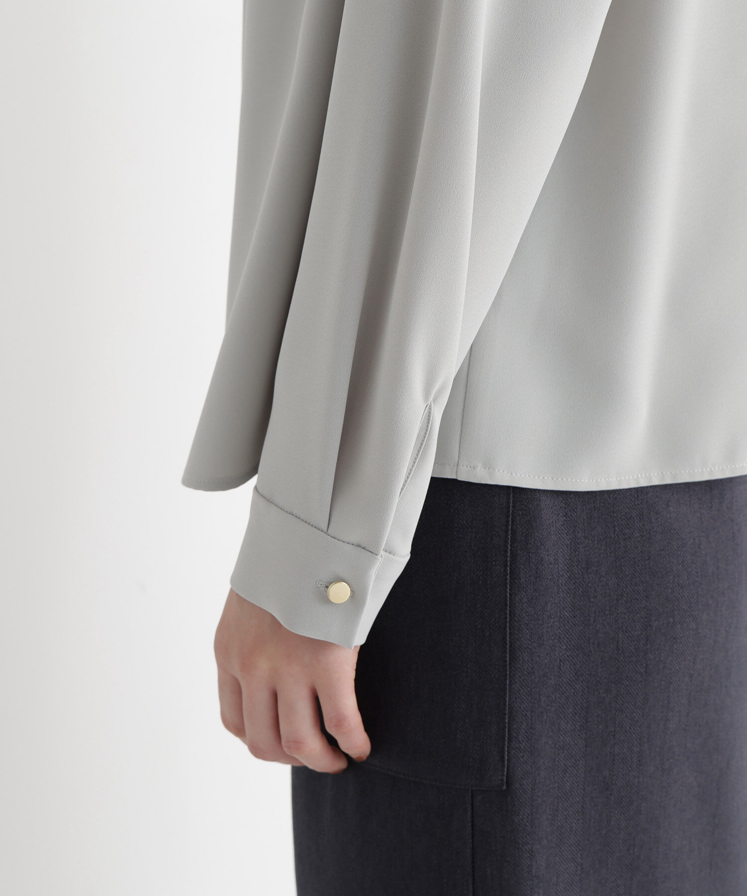  「フロントタックブラウス 26AW」|シャツ・ブラウス|