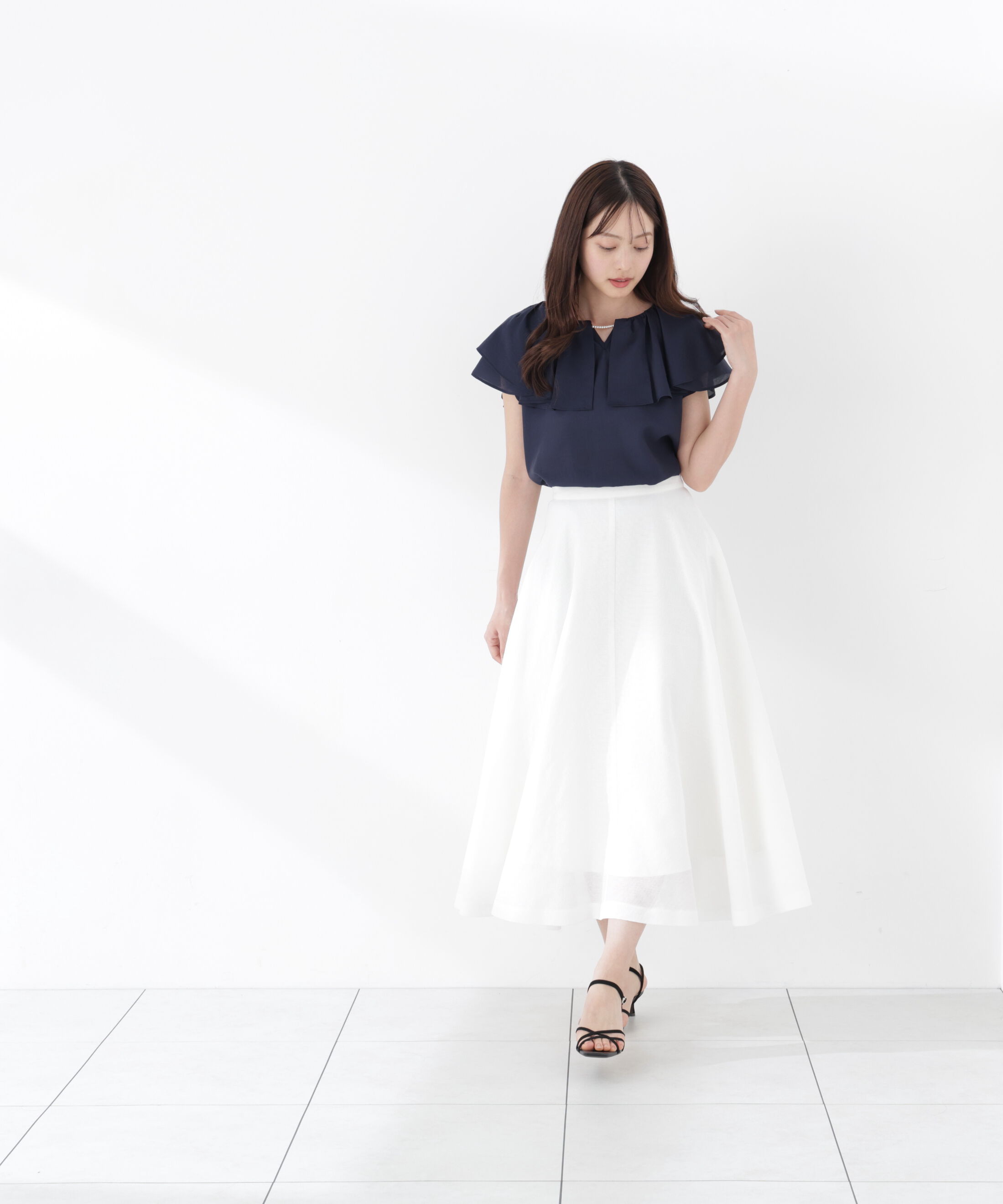PROPORTION BODY DRESSING「メッシュサーキュラースカート 26SS」|スカート|