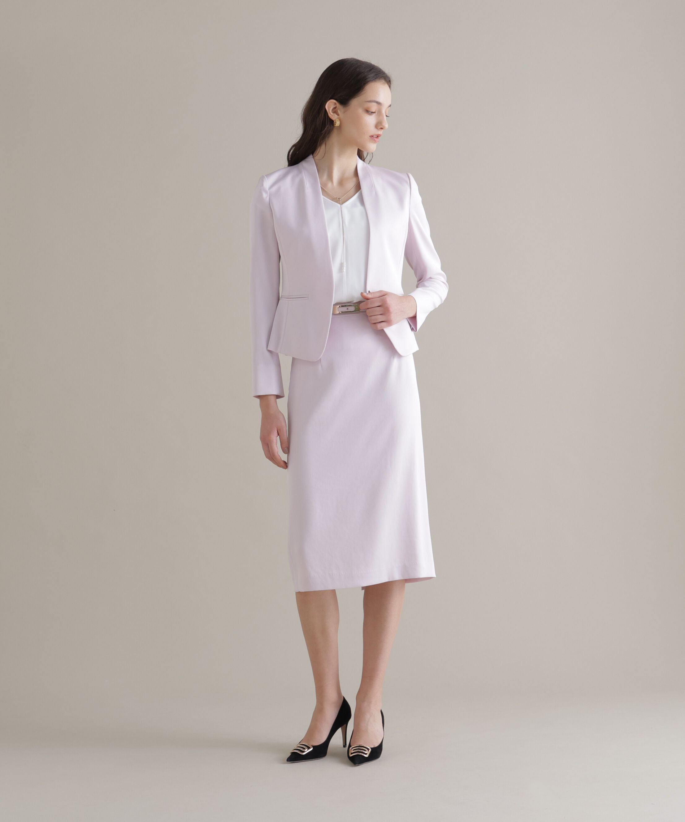  「ハイツイストセットアップスカート」|スカート|