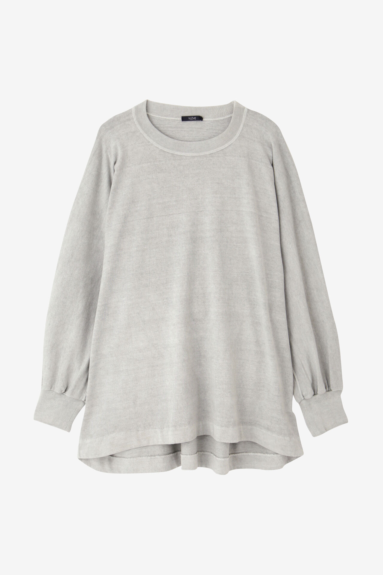 YLEVE 「YLEVE / PIGMENT DYE  OPEN END COTTON P/O」|Tシャツ・カットソー|