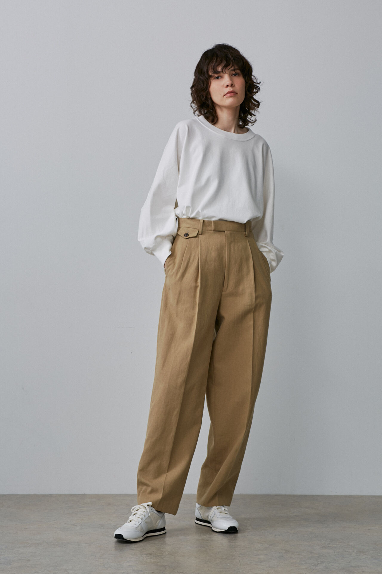 YLEVE 「YLEVE / PIGMENT DYE  OPEN END COTTON P/O」|Tシャツ・カットソー|