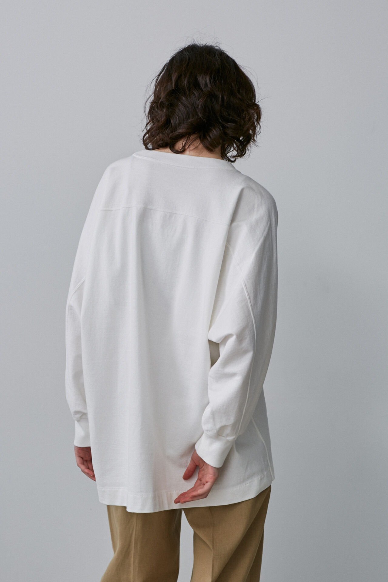 YLEVE 「YLEVE / PIGMENT DYE  OPEN END COTTON P/O」|Tシャツ・カットソー|