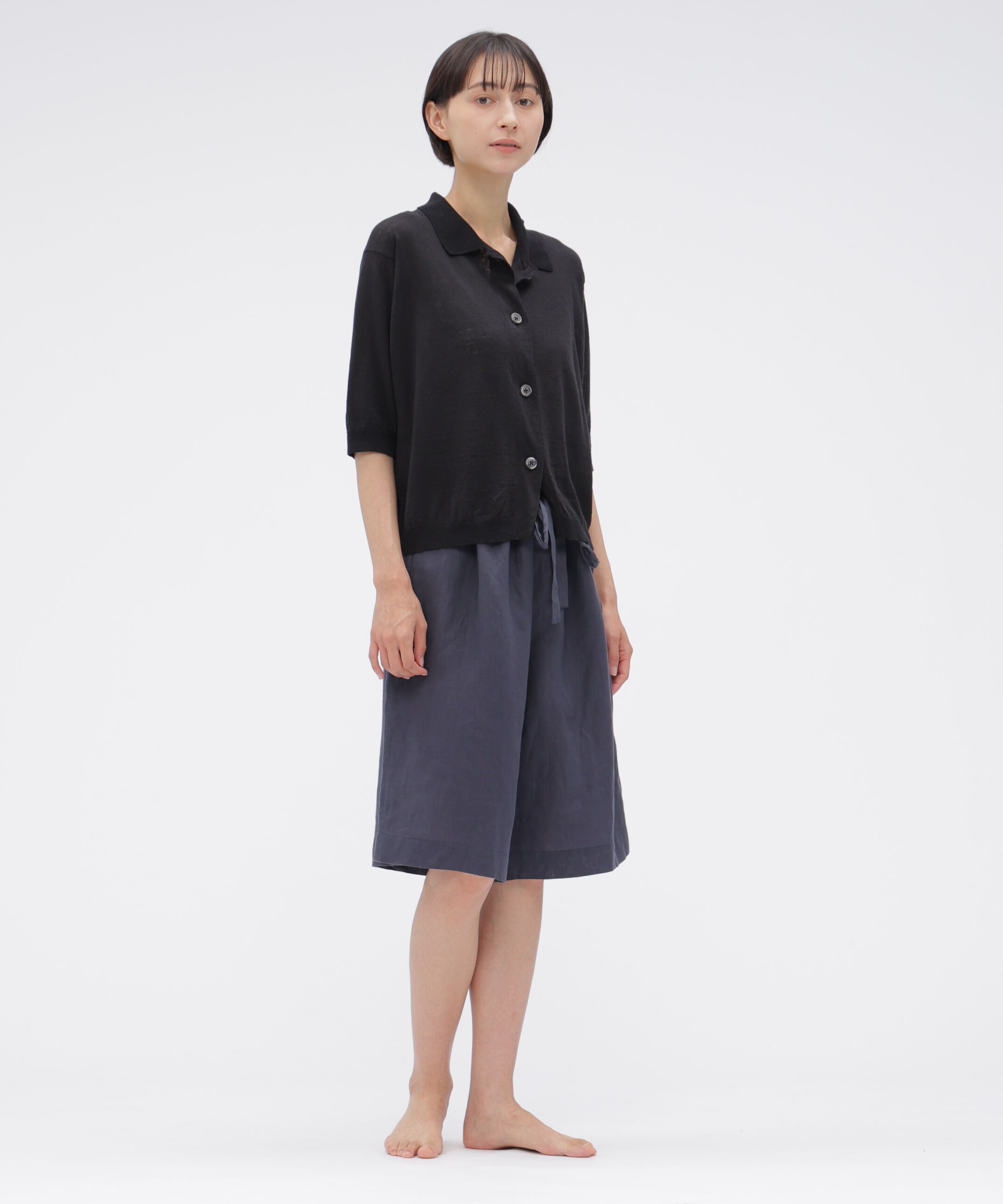 MARGARET HOWELL HOUSEHOLDGOODS「FINE LINEN COTTON KNITWEAR」|カーディガン|