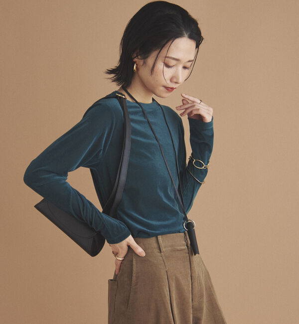 Doux archives「シアーベロアロンＴｅｅ」|Tシャツ・カットソー|