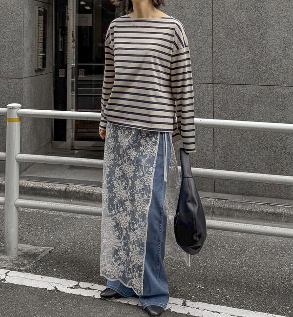 Doux archives「バスクボーダーロンＴｅｅ」|Tシャツ・カットソー|