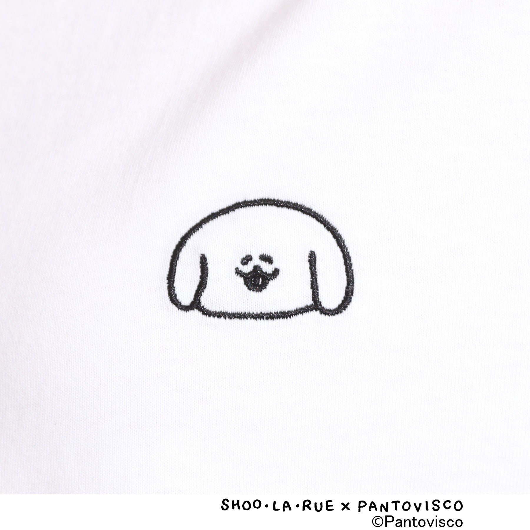 SHOO･LA･RUE「【パントビスコ／ぺろち】プリントTシャツ」|Tシャツ・カットソー|