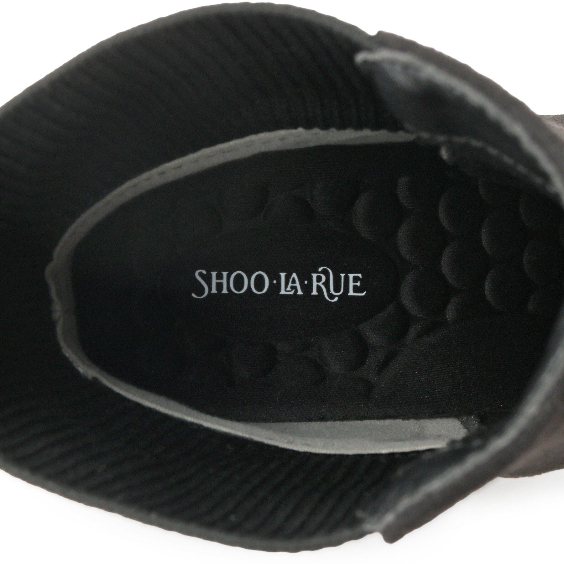 SHOO･LA･RUE「ヒールアップ履口ニットブーツ」|ショートブーツ|