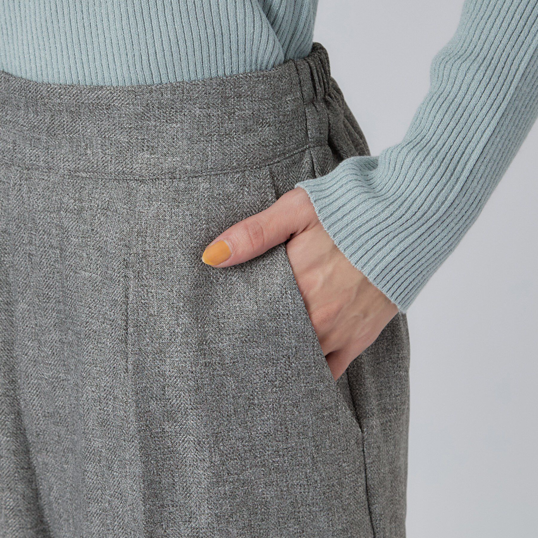 SHOO･LA･RUE「【2点セット／着方いろいろ】ビスチェ&times;センタープレスパンツ セットアップ」|スーツ|