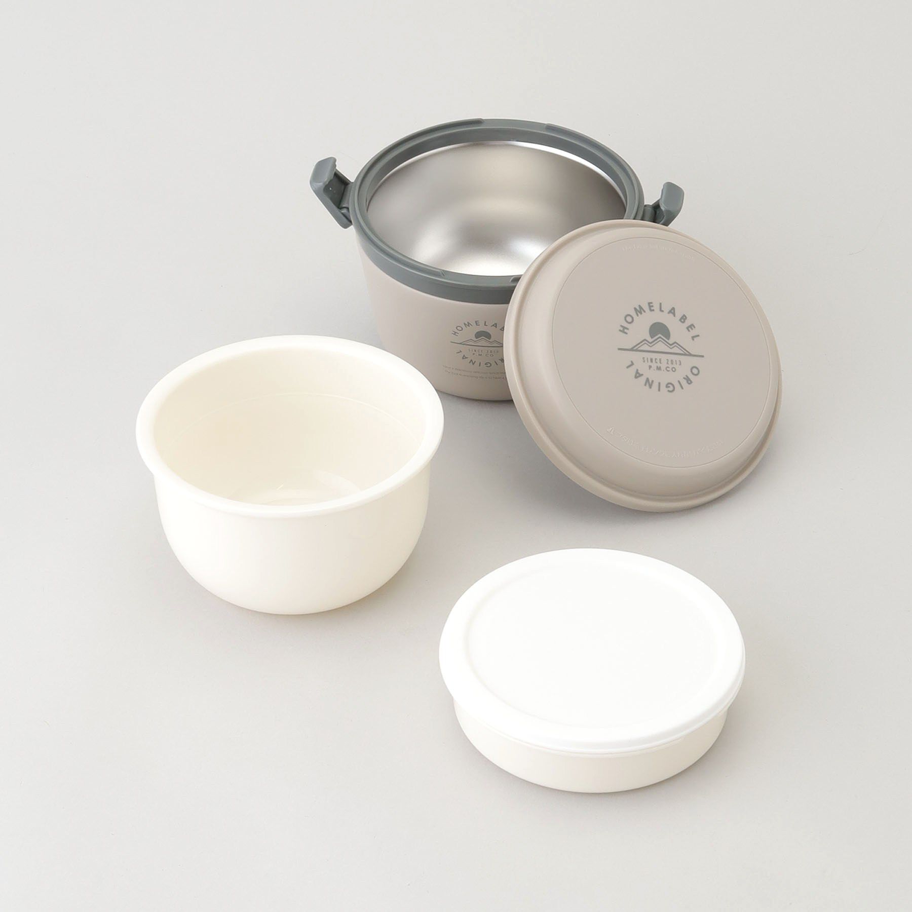 212 KITCHEN STORE「どんぶりランチジャー770 LGY」|食器・キッチングッズ|
