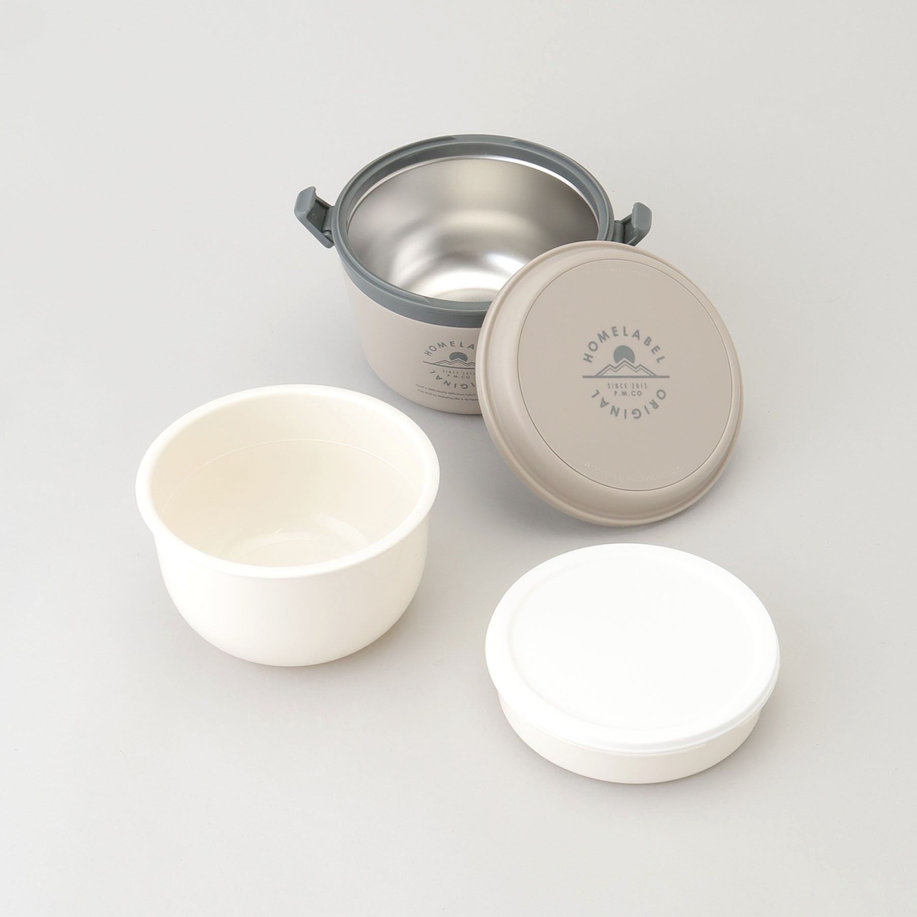 212 KITCHEN STORE「どんぶりランチジャー1060 LGY」|食器・キッチングッズ|