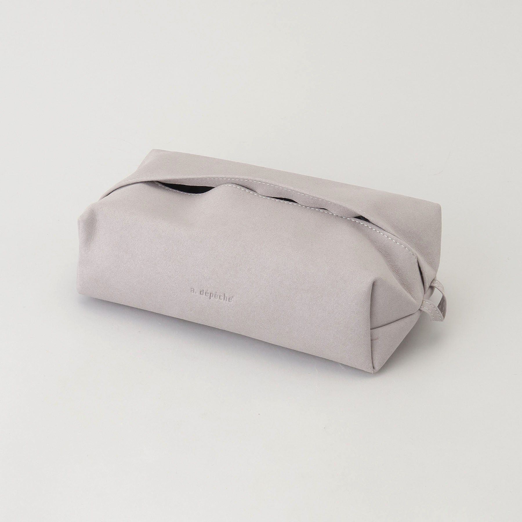 212 KITCHEN STORE「a.depeche アデペシュ フェルメ ティッシュカバー スエード グレー」|その他|その他