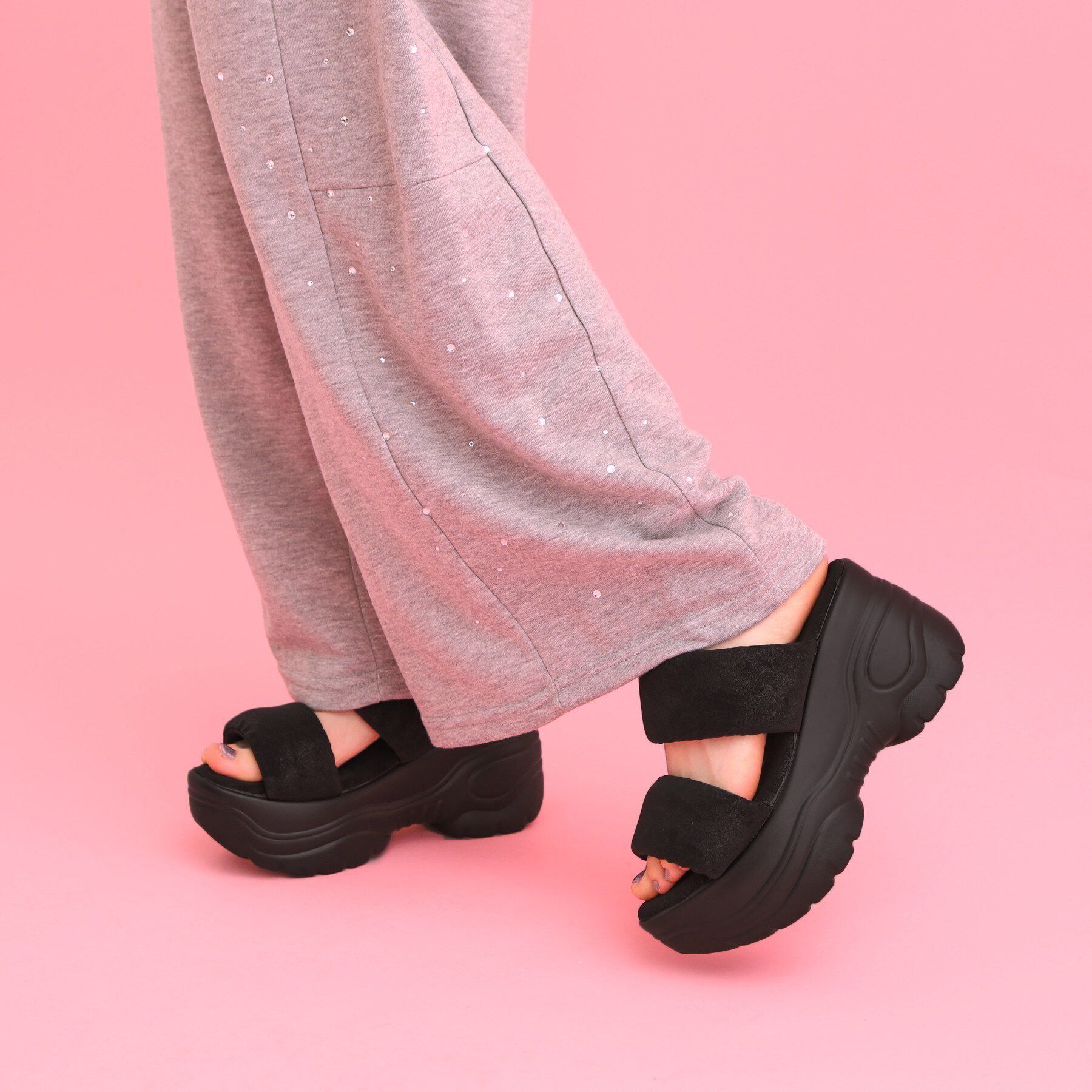 csT&P「厚底ぷくぷくサンダル」|サンダル|