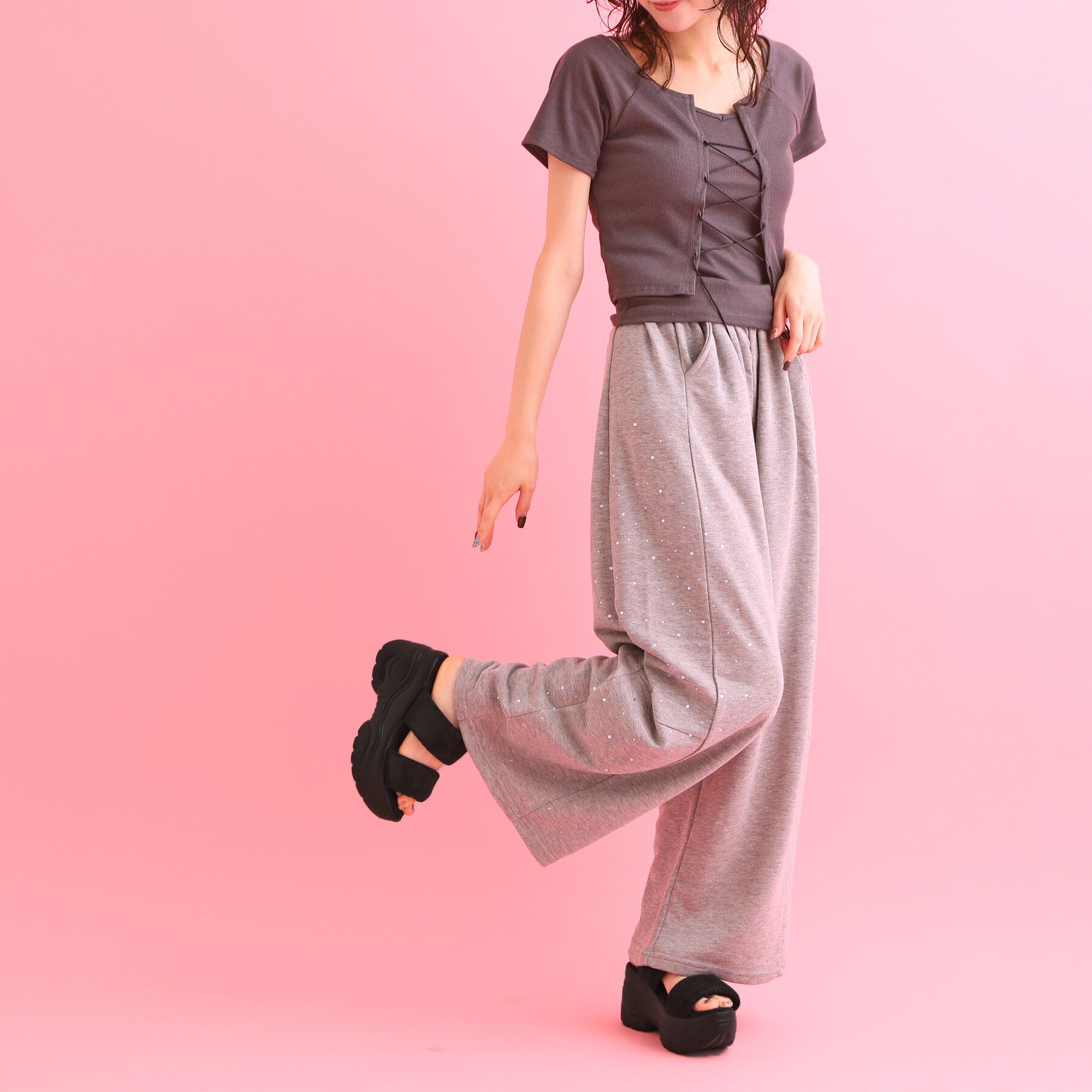 csT&P「厚底ぷくぷくサンダル」|サンダル|