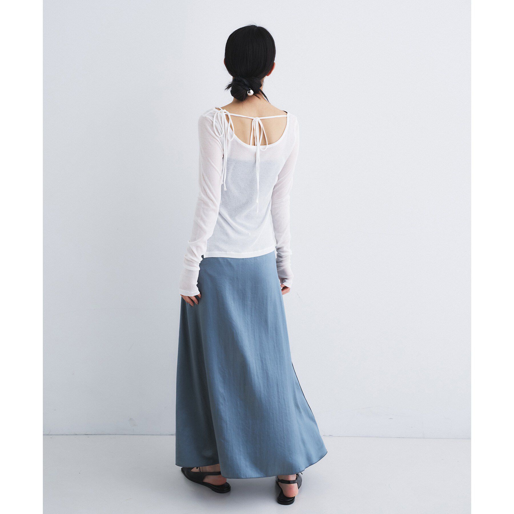 CODE A「jersey ribbon pullover」|Tシャツ・カットソー|