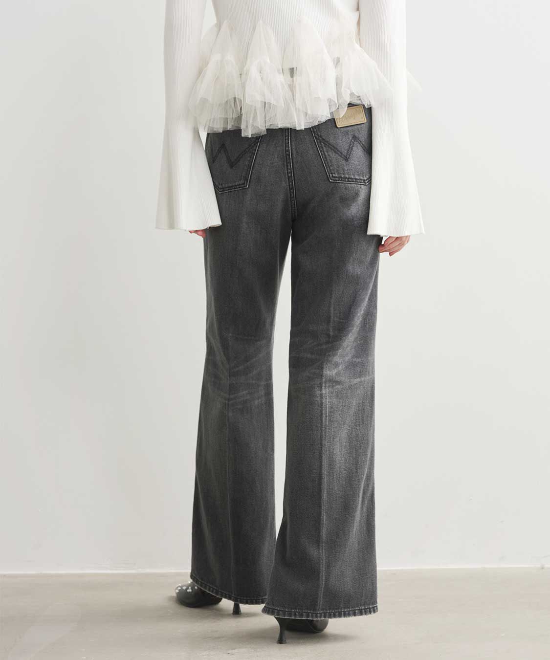 COCO DEAL「《COCO DEAL/Wrangler》スラックスライクデニムパンツ」|デニム|