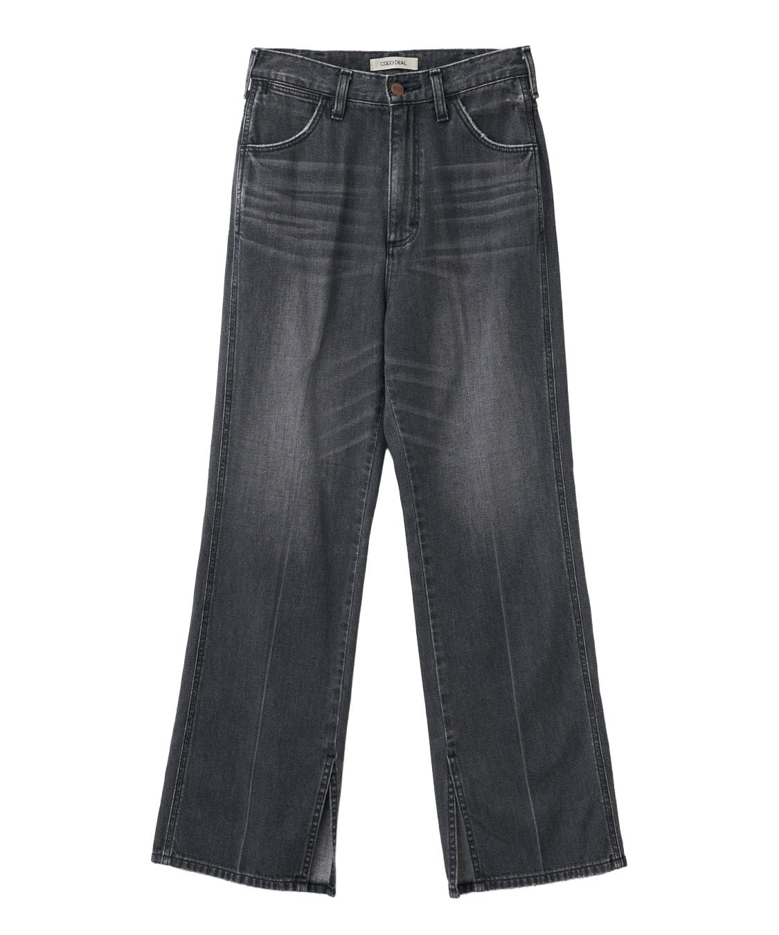 COCO DEAL「《COCO DEAL/Wrangler》スラックスライクデニムパンツ」|デニム|