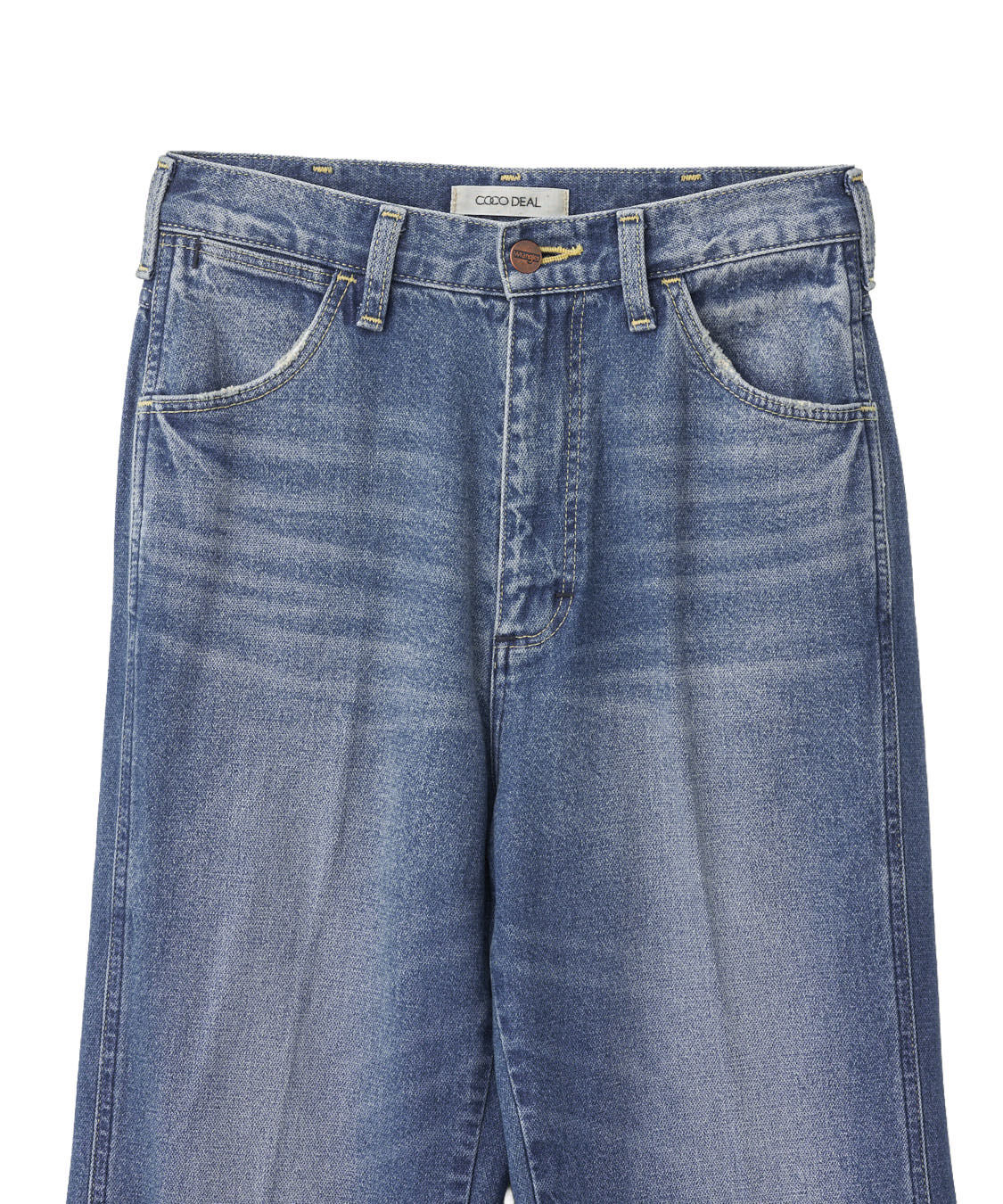 COCO DEAL「《COCO DEAL/Wrangler》スラックスライクデニムパンツ」|デニム|