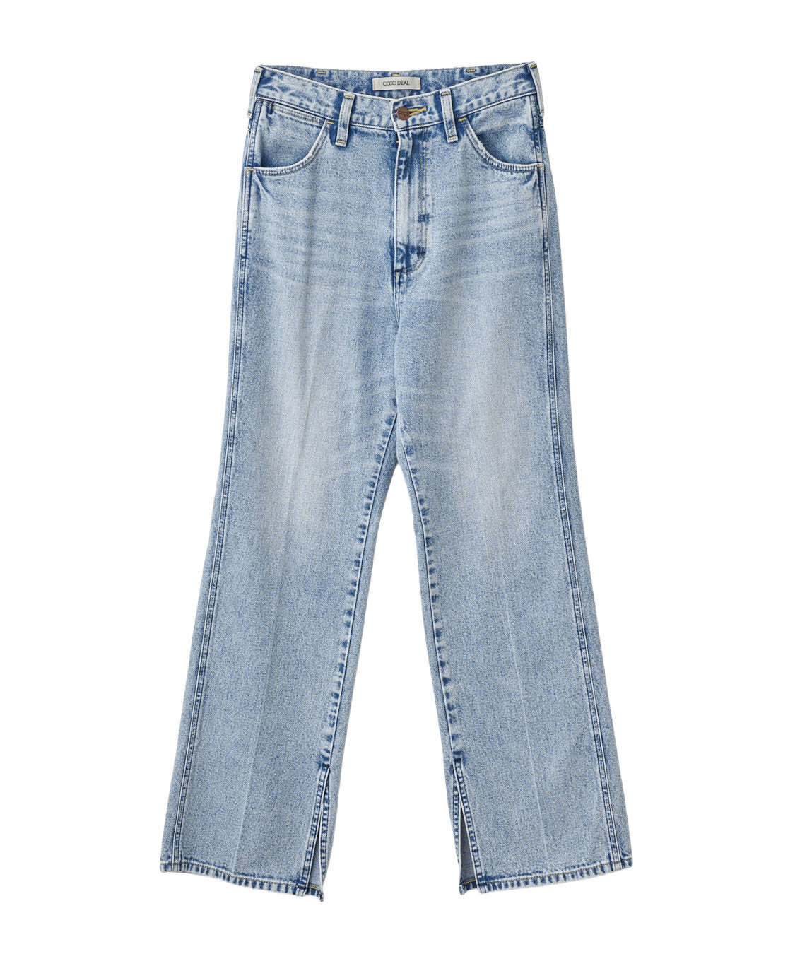 COCO DEAL「《COCO DEAL/Wrangler》スラックスライクデニムパンツ」|デニム|