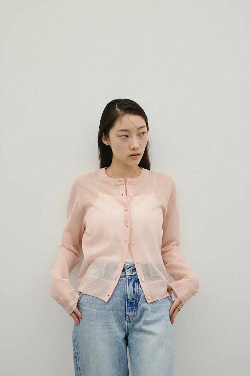 STYLEMIXER「ウォッシャブルリネンニットカーディガン」|カーディガン|