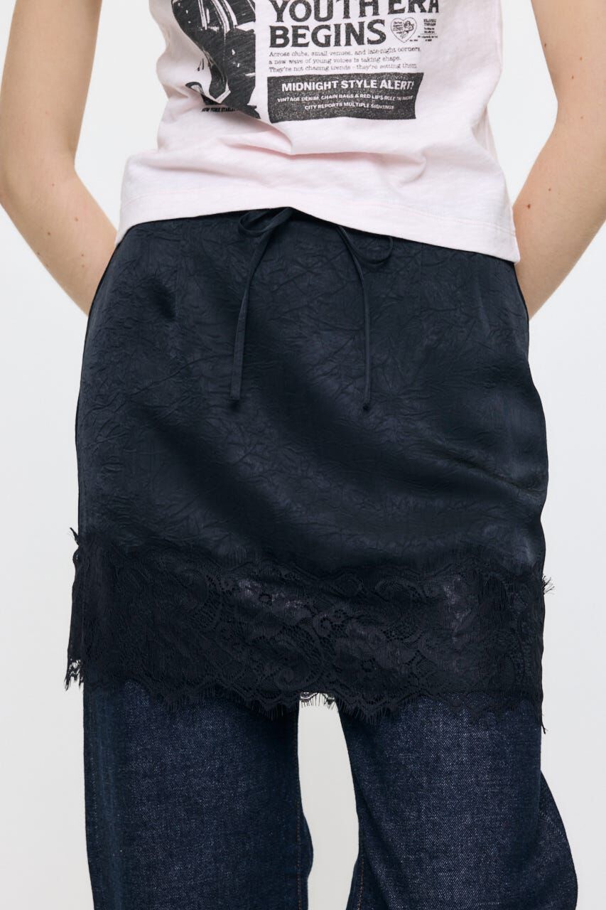 MOUSSY「LACE MINI スカート」|スカート|