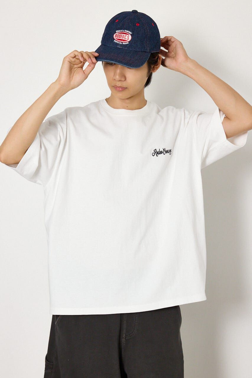 RODEO CROWNS「カモフラアップリケTシャツ」|Tシャツ・カットソー|