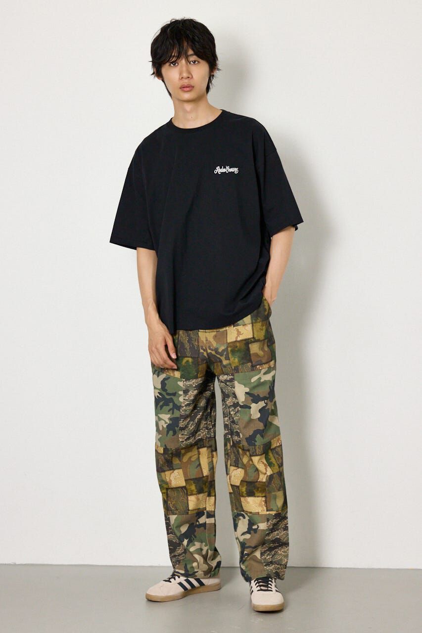 RODEO CROWNS「カモフラアップリケTシャツ」|Tシャツ・カットソー|