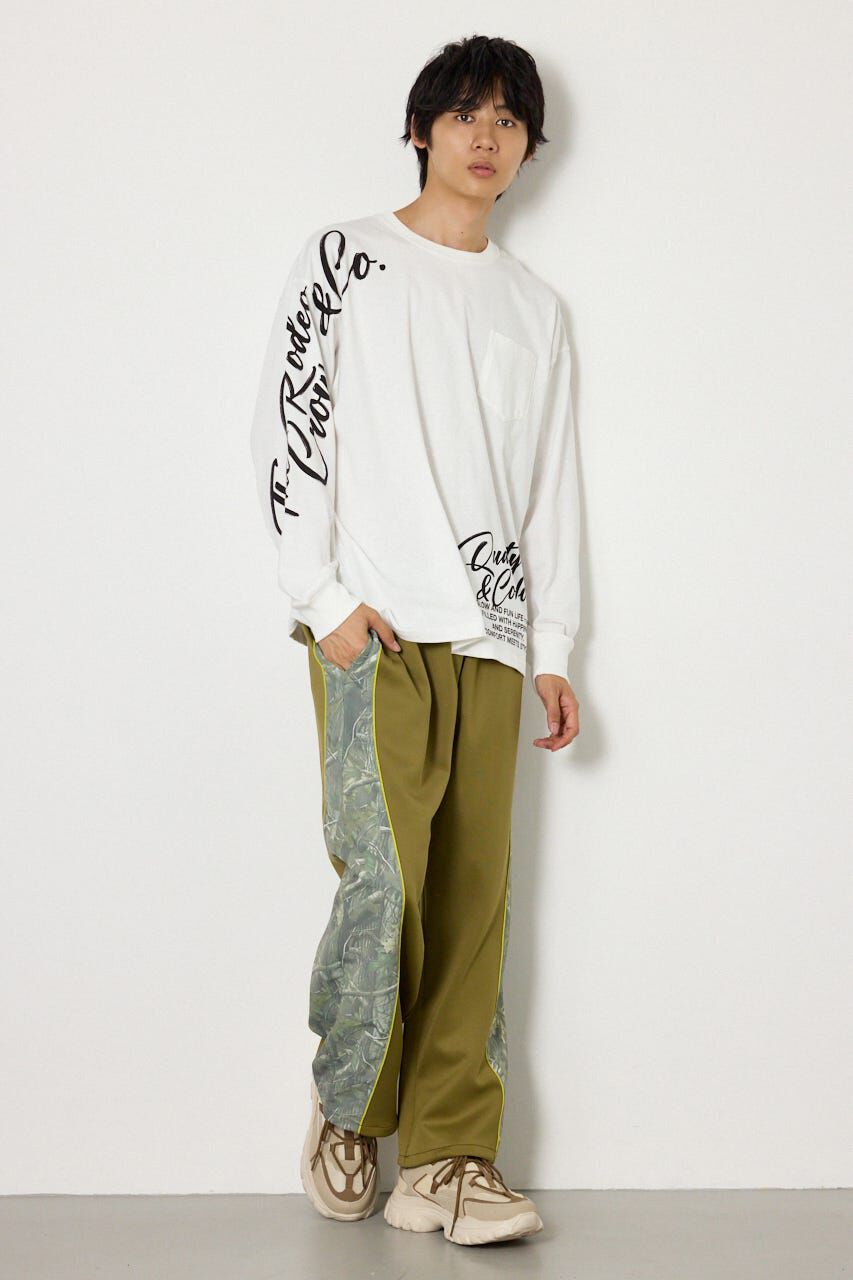 RODEO CROWNS「ショルダーロゴ長袖Tシャツ」|Tシャツ・カットソー|