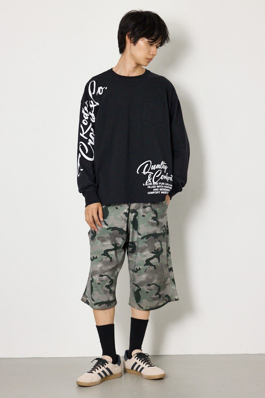 RODEO CROWNS「ショルダーロゴ長袖Tシャツ」|Tシャツ・カットソー|