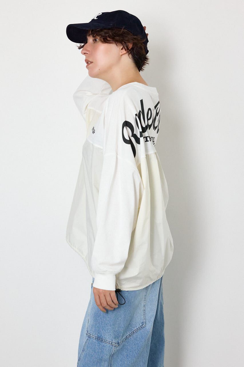 RODEO CROWNS「布帛切替ロゴロングTシャツ」|Tシャツ・カットソー|