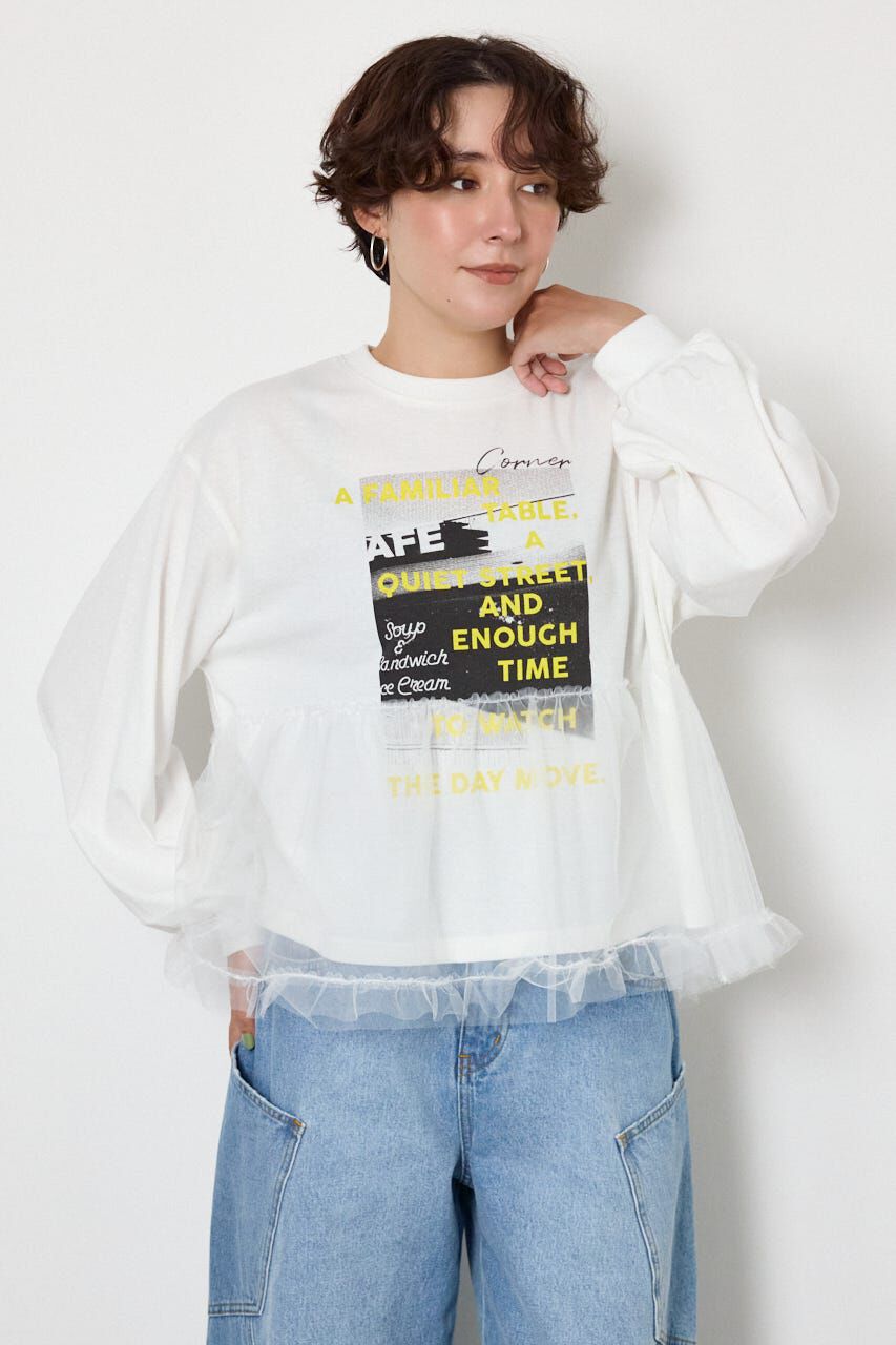 RODEO CROWNS「チュールドッキングトップス」|Tシャツ・カットソー|