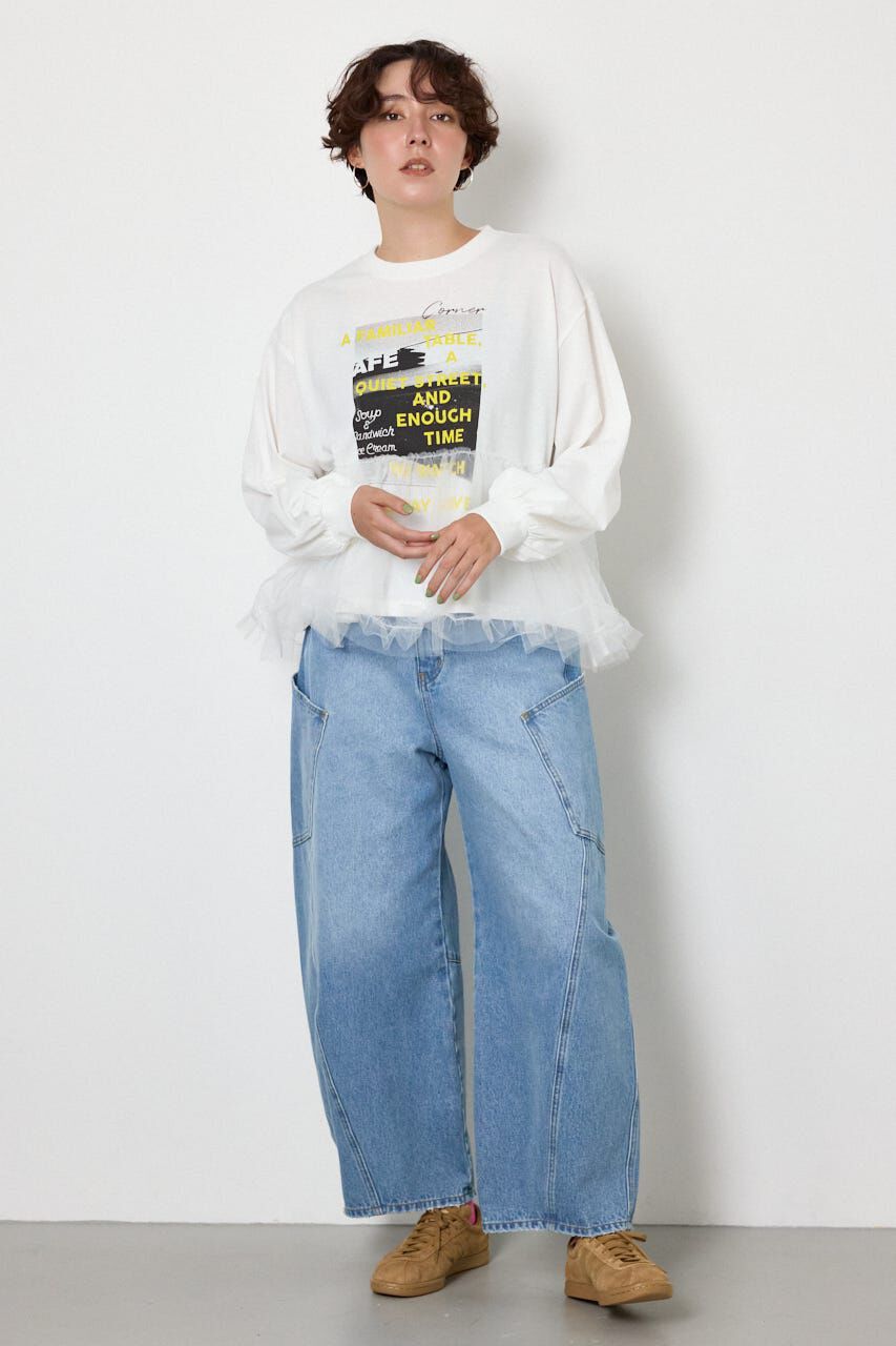 RODEO CROWNS「チュールドッキングトップス」|Tシャツ・カットソー|