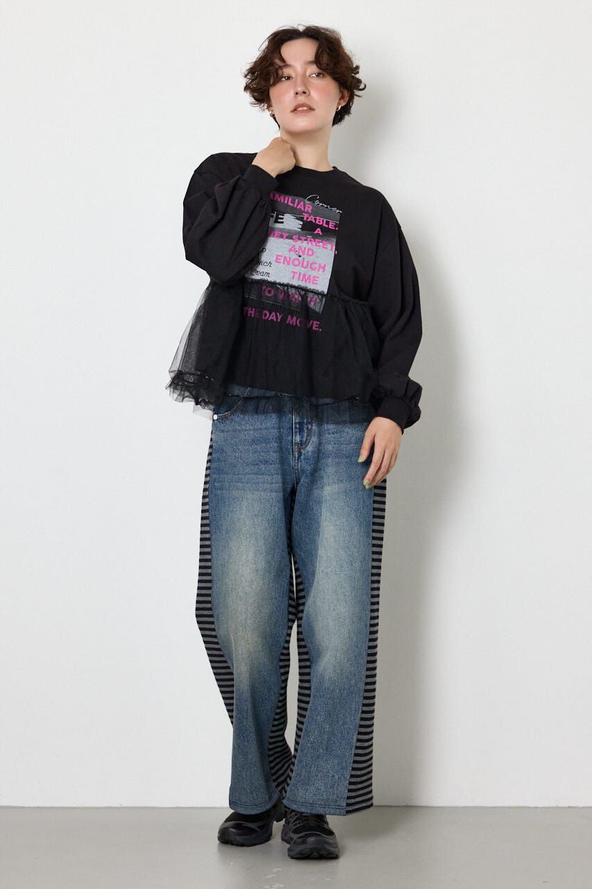RODEO CROWNS「チュールドッキングトップス」|Tシャツ・カットソー|