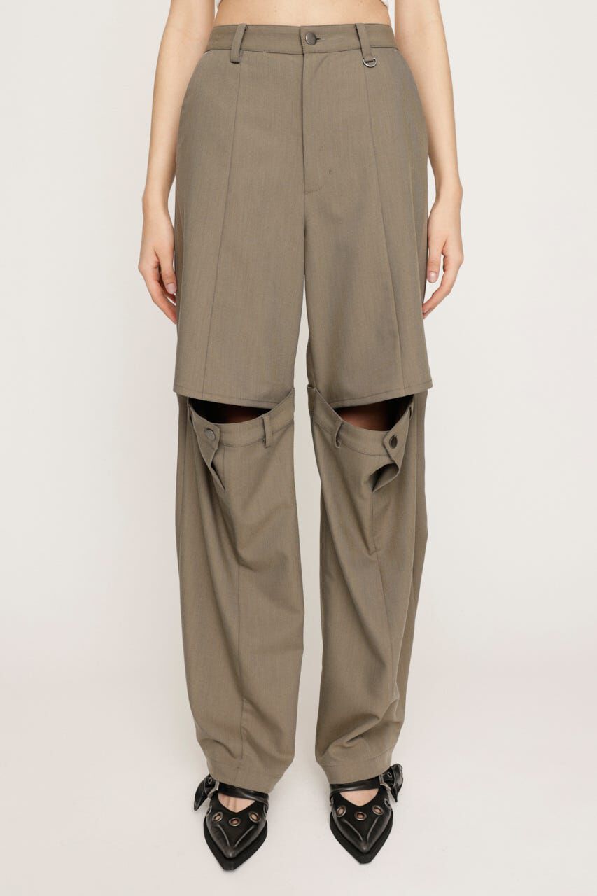 SLY「CUT OUT REMAKE STRAIGHT パンツ」|その他|