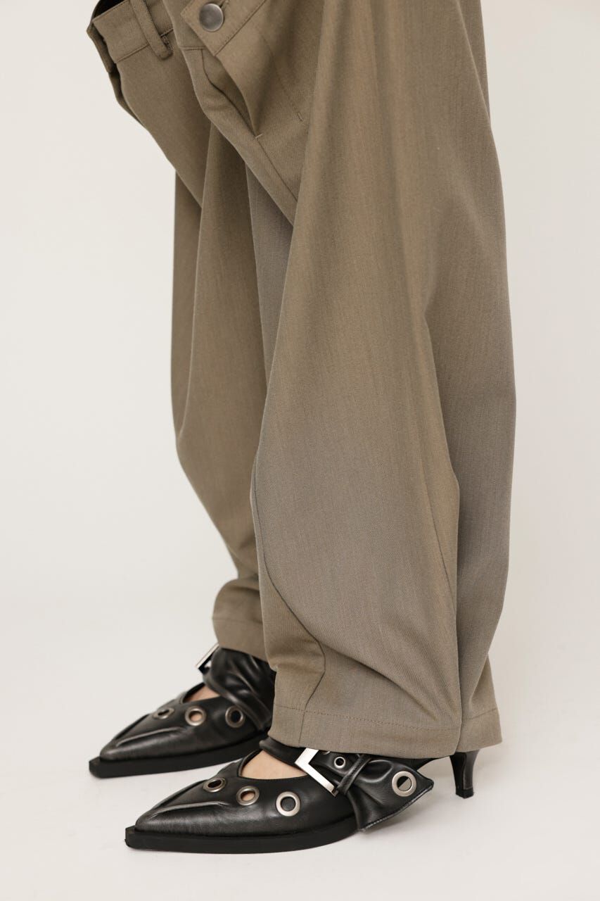 SLY「CUT OUT REMAKE STRAIGHT パンツ」|その他|