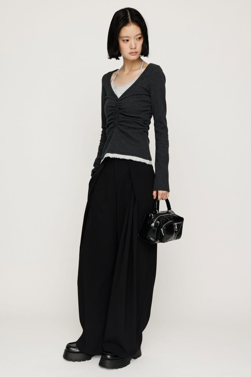 SLY「LAYERED LIKE CUT トップス」|Tシャツ・カットソー|
