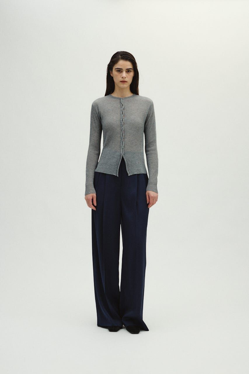 RIM.ARK 「Sheer rib spring knit」|ニット・セーター|