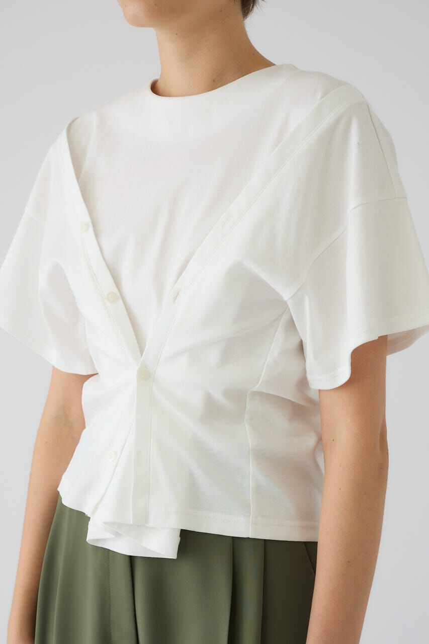 RIM.ARK 「Refined 2way cut tops」|Tシャツ・カットソー|